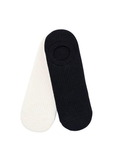 Diadora D202016-976 2 Pack No Show Socks W Kadın Çorap Krem