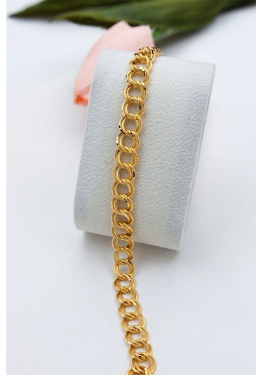 Latif Kuyumculuk 22 Ayar Altın Bilezik İkili Samanyolu Bileklik Lkblk1214