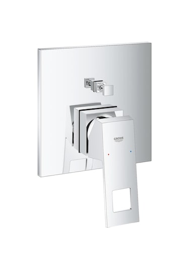 Grohe Eurocube Ankastre Banyo Duş Bataryası 2 Çıkışlı Divertörlü- Krom