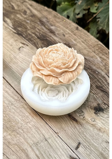 Şakayık Küçük Mum Kalıbı Silikon