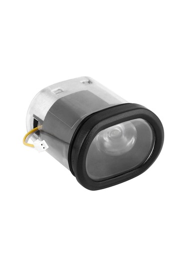 Aubyhe Scooter Ön Işığı, Plastik Malzeme, Siyah Renk, 4.2x4.2x3 Cm Boyut, 40 G Ağırlık Siyah