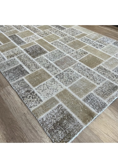Hoom Rugs Patchwork Krem El Dokuma Kilim KREM