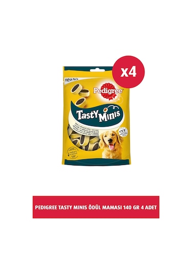 Pedigree Tasty Minis Yetişkin Köpek Ödül Maması 4 x 140 G