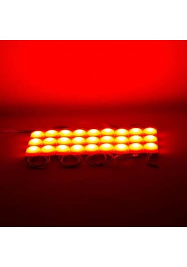 Powermaster 24 Volt 1.5 Watt Kırmızı 2835 Cob Modül Led