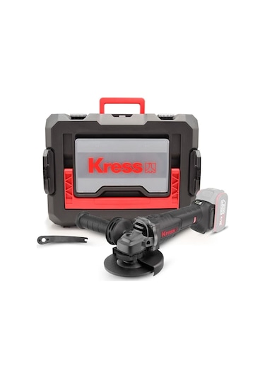 Kress KUH02.91 20 V 115 MM Kömürsüz Profesyonel Şarjlı Devir Ayarlı Solo Avuç Taşlama