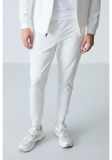 Tommy Life Hugo Ekru Jogger Erkek Eşofman Takım - 85198 Ekru