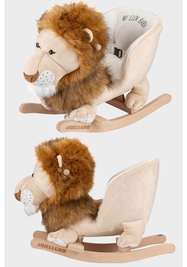 Wellgro Sallanan Oyuncak Aslan, Sallanan Ahşap Aslan