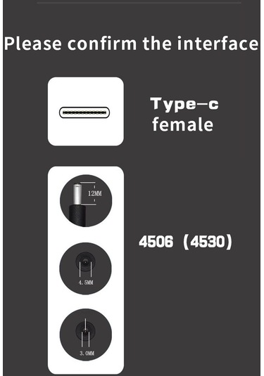 Generic Usb 3.1 Type-C PD Güç Adaptörü Dönüştürücü