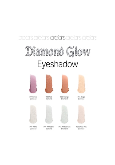 Yoğun Işıltılı Jel Yapılı Tekli Far Cre'ars Diamond Glow Eyeshadow 04 Beige Diamond 16619143