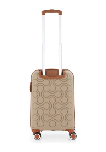 Mçs Polipropilen 2li Valiz Seti Orta & Kabin V376 S23sy1000049-set 10584 Şampanya/kahve