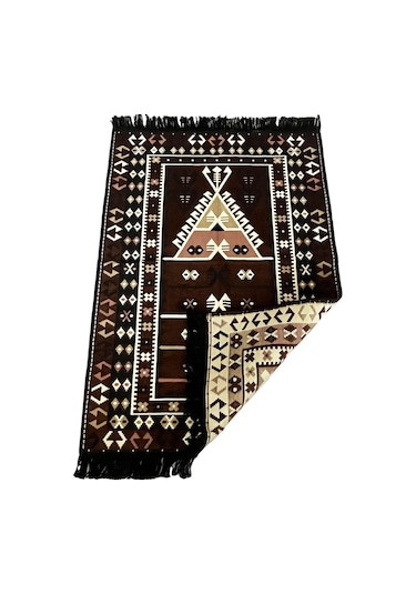 Shark Anadolu Seccade Kilim 15 Kahve