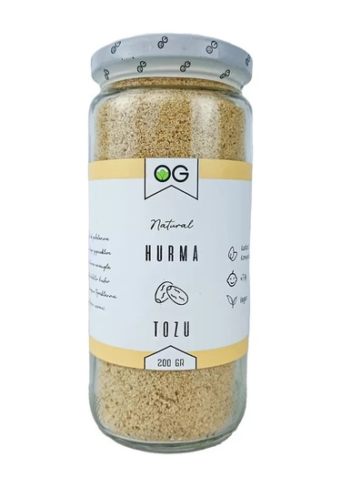 OG natural Hurma Tozu 200 G