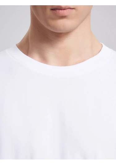 Tvoe Pamuklu Klasik Uzun Kollu Uzun Kollu Tişört 249007435 Beyaz