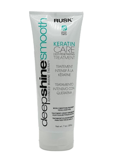 Rusk Deepshine Smooth Keratin Destekli Onarıcı Saç Maskesi 200gr