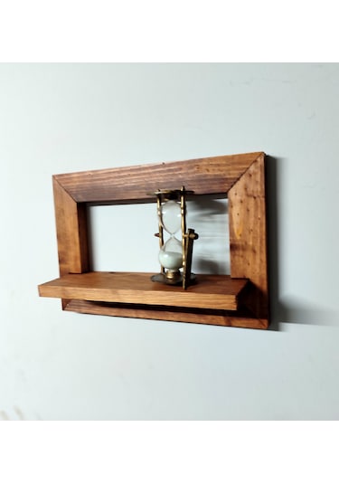 Bfd Shop Çerçeveli Duvar Rafı 20x30cm Ceviz