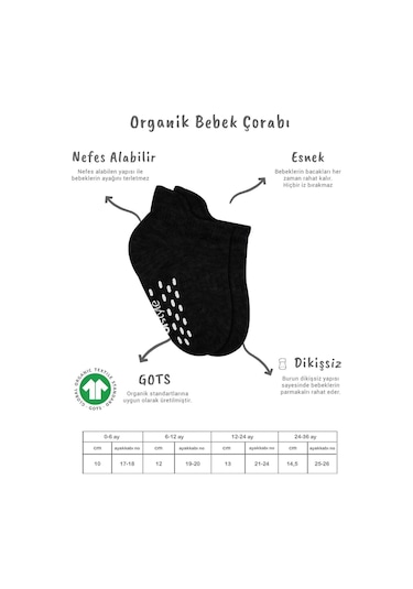 2'li Sneakers Kaymaz Basic Penye Çorap Bs20103 Siyah Ekru Renkli Çok Renkli