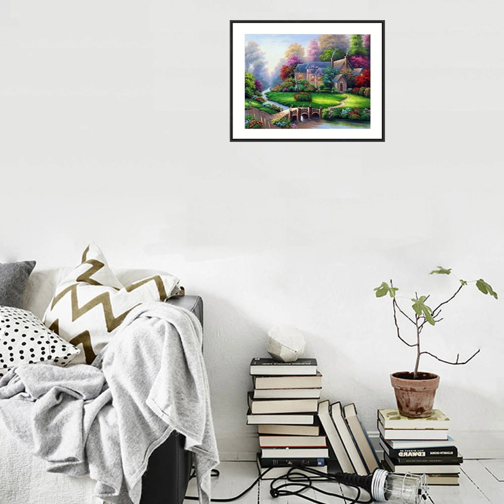 Youmex 25x30cm Kısmi Delikli Kanvaslı, Kristal Ve Özel Şekil Pırlanta, Çerçeve Yok, Tam Set Dıy Pırlanta Boyama A-ı Renk Seçenekli