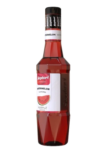 Saphori Karpuz Aromalı Kokteyl Şurubu Karpuz Şurubu 700 Ml