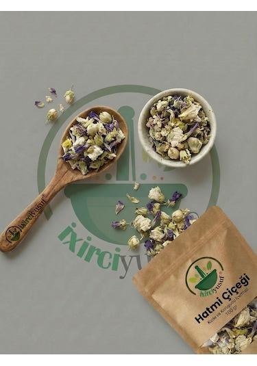 Hatmi Hatmi Çiçeği Gülhatmi Kurutulmuş Bitki Çayı 100 G Doğal