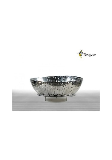 Penguen Haşlama Süzgeci Buharda Sebze Haşlama Aparatı Büyük 1592