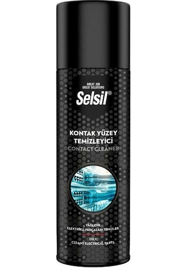 Selsil Kontak Yüzey Temizleme Spreyi Yağlı 500 ML