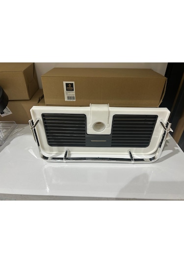 Sürgü Duş Organizeri Sabunluğu Beyaz