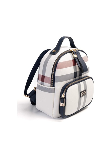 Silver Polo Unisex Sırt Çanta 1130 Beyaz