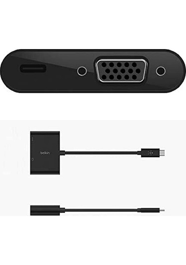 Belkin  Usb-C Şarj + Vga Çoğaltıcı