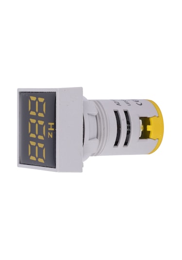 Geeroyoo Ac100-380v Sarı Sayısal Gösterimli Frekans Led Gösterge Işığı 20-75hz