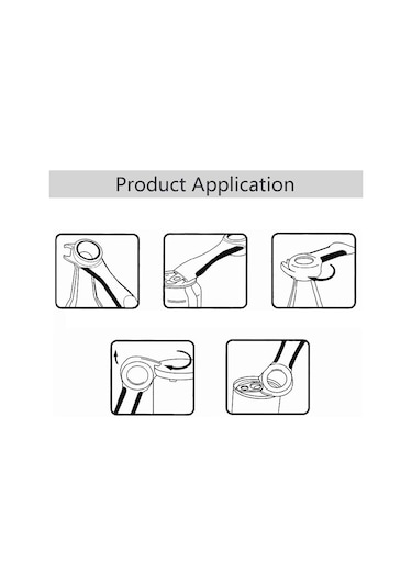 Srıwen 2 Paket Çoklu Kavanoz Açacağı, 6'sı 1 Arada Sihirli Konserve Açacağı, 5'i 1 Arada K Şişe Açacağı Açacak & Tirbuşon 46465603 Çok Renkli