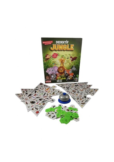 Dedektif Jungle Eğitici Dikkat Oyunu Zeka Geliştirici