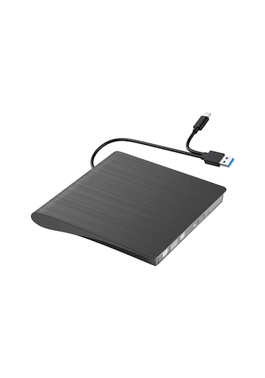 Elba DVDWRT Harici Dvdrw Slim Siyah Dvd Yazıcı Writer 