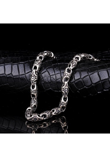 925 Ayar Gümüş Ayyıldız Motifli Erkek Bileklik