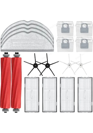 Snoweagle Robot Ana Yan Fırça Filtre Paspas Toz Torbası Yedek Parçaları