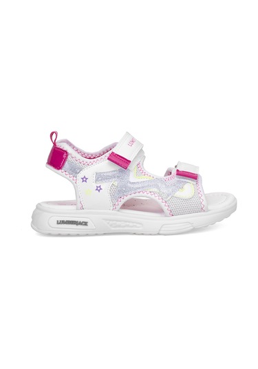 Lumberjack 101985347 5m Genpal 5fx Filet Kız Çocuk Düz Sandalet Beyaz Beyaz
