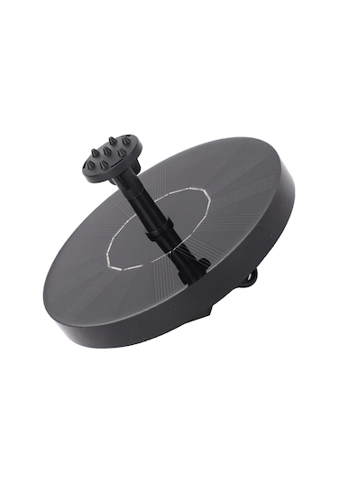 Tenfowee Güneş Enerjili 6v Suları Dolaştıran Ve Oksijen Veren Küçük Bahçe Havuzu / Kuş Banyosu Yüzer Fırtına Elektrik Depolama Özelliği Yok