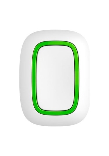 Ajax Button Kablosuz Panik ve Kontrol Butonu Beyaz