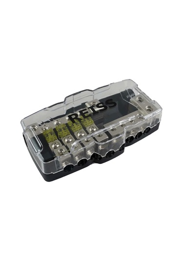 Reiss Amfi Sigortalı Blok Dağıtıcı Reiss 4 Lü Hem Artı Hem Şase Kablo Dağıtıcı Blok