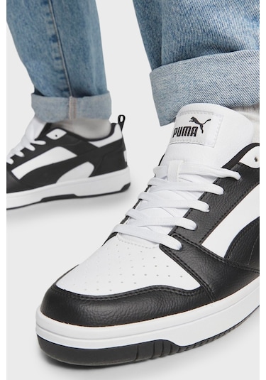 Puma Erkek Ayakkabı 39232801 Siyah-beyaz Beyaz - Siyah