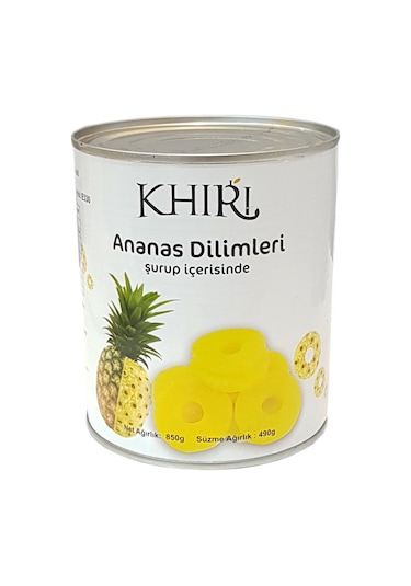 Khiri Ananas Dilimleri 850 G