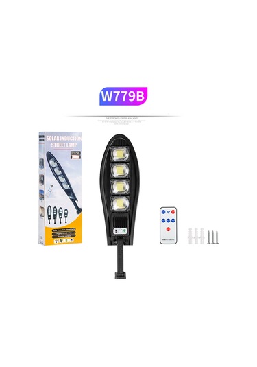 W779B Güneş Enerjili Hareket Sensörlü Bahçe LED Güvenlik Lambası