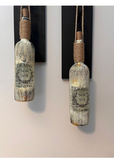 Led Işıklı Siyah Renkli Buzlu Eskitme Cam Salon Bar Bahçe Dekoru Çok Renkli