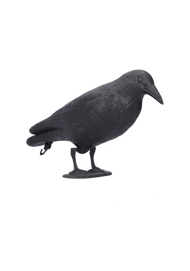 Tenfowee Plastik Karga Heykeli: Kuş Kovucu Av Yemisi, Bahçe Ve Bahçe Dekorasyonu, Dayanıklı Dış Mekan Aracı