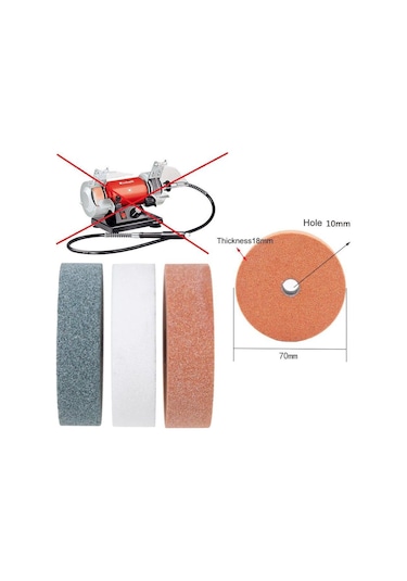 Merttools Taşlama Motoru Zımparası Mini Taş Motoru Zımpara Taşı M