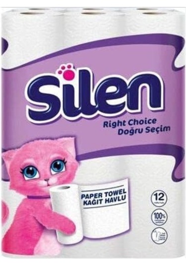 Silen Kağıt Havlu 12'li