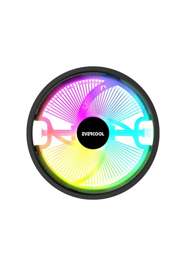 Evercool Cs-02, Cpu Fan, Amd Ve Intel Tüm İşlemciler İle Uyumlu