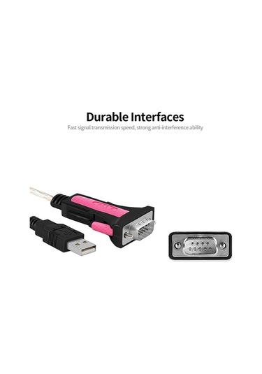 Pazly Usb2.0-rs232 Adaptör Kablo, Ft232 Çip, Win10 Tak Ve Çalıştır, Modem Ve Tarayıcı İçin 1.8m