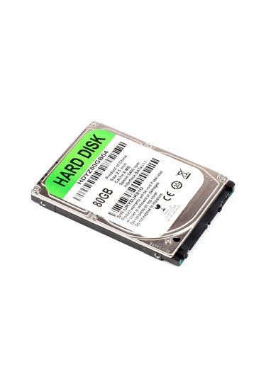 Tenfowee 2.5" 80gb Sata Iıı Dizüstü Mekanik Sabit Disk - 5400rpm Hız, 8mb Önbellek