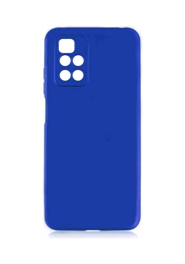 Xiaomi Redmi 10 2022 Kılıf Zore Premier Silikon Kapak Saks Mavi