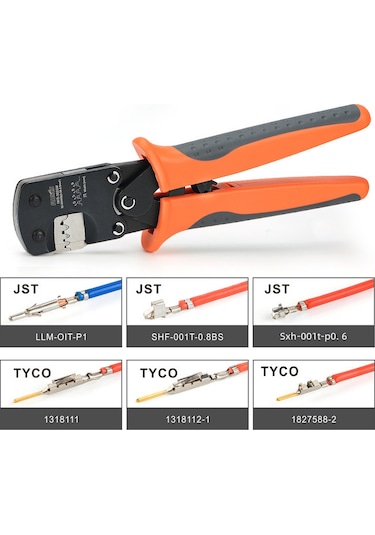 Aubyhe 1.25mm Ve 1.0mm Mesafe İçin Ratchet Mekanizmalı, Yüksek Karbon Çelikten Yapılmış Hassas Terminal Pres Makinesi Iws-3220m